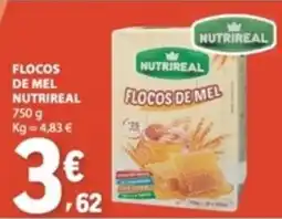 E.Leclerc Flocos de mel nutrireal promoção