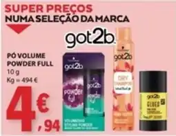 E.Leclerc Got2b pó volume powder full promoção