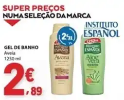 E.Leclerc Gel de banho aveia instituto espanol promoção