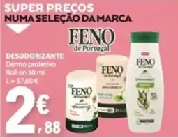 E.Leclerc desodorizante dermo protetivo feno de portugal promoção