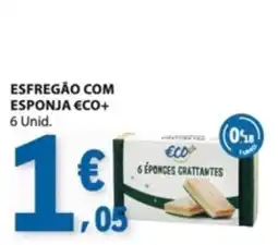 E.Leclerc Esfregão com esponja eco+ promoção