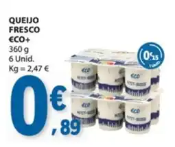 E.Leclerc Queijo fresco eco+ promoção