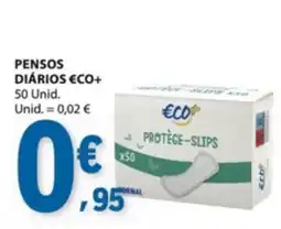E.Leclerc Pensos diários eco+ promoção