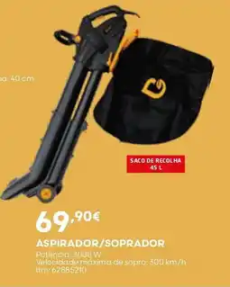 Bricomarché aspirador/soprador promoção