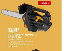Bricomarché Motoserra podadora a gasolina promoção