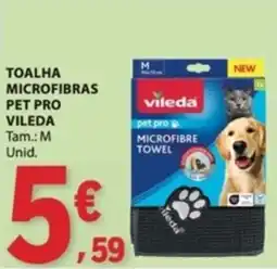E.Leclerc Toalha microfibras pet pro vileda promoção