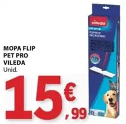 E.Leclerc Mopa flip pet pro vileda promoção