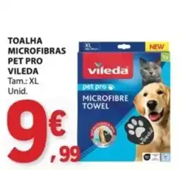 E.Leclerc Toalha microfibras pet pro vileda promoção