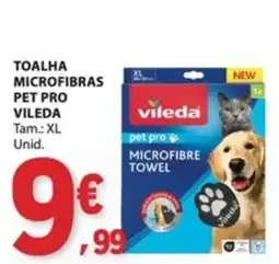 E.Leclerc Toalha microfibras pet pro vileda promoção