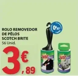 E.Leclerc Rolo removedor de pêlos scotch brite promoção