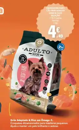 E.Leclerc Croquetes para cão mini adulto marca guia seleção promoção