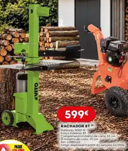 Bricomarché Rachador 8t promoção