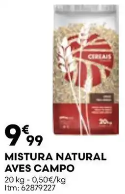 Bricomarché Cerais mistura natural aves campo promoção