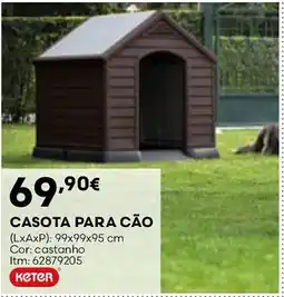 Bricomarché Casota para cão keter promoção