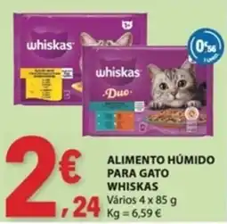 E.Leclerc Alimento húmido para gato whiskas promoção