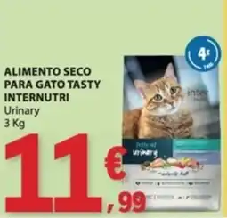 E.Leclerc Alimento seco para gato tasty internutri promoção