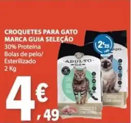 E.Leclerc Croquetes para gato marca guia seleção promoção