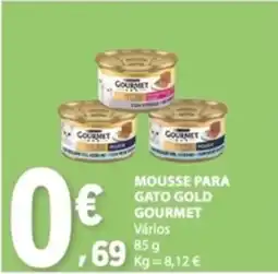 E.Leclerc Mousse para gato gold gourmet promoção