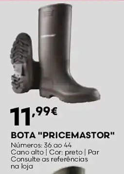 Bricomarché Bota pricemastor promoção