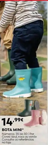 Bricomarché Bota mini promoção