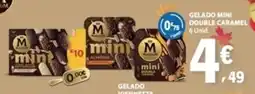 E.Leclerc magnum mini double caramel promoção