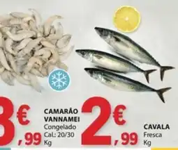 E.Leclerc Camarão vannamei promoção