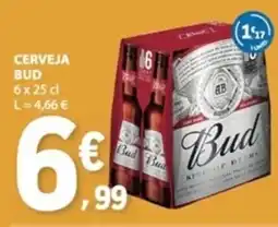 E.Leclerc Cerveja bud promoção