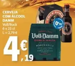 E.Leclerc Cerveja com álcool damm promoção