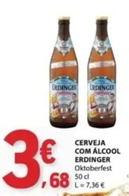 E.Leclerc Cerveja com álcool erdinger oktoberfest promoção
