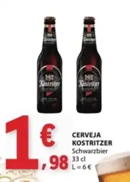 E.Leclerc Cerveja kostritzer promoção