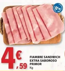 E.Leclerc Fiambre sandwich extra saboroso primor promoção