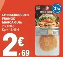 E.Leclerc cheeseburger frango marca guia promoção