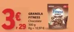 E.Leclerc Granola fitness chocolate promoção