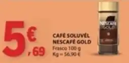 E.Leclerc Café solúvel nescafé gold promoção
