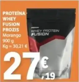 E.Leclerc Proteína whey fusion prozis promoção