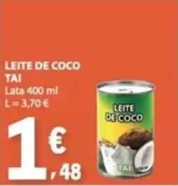 E.Leclerc Leite de coco tai promoção