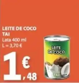 E.Leclerc Leite de coco tai promoção