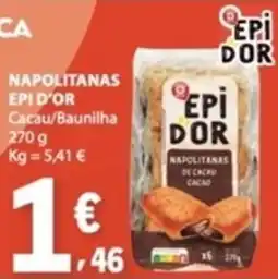 E.Leclerc Napolitanas epi d'or promoção