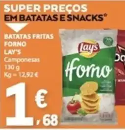 E.Leclerc Batatas fritas forno lay's promoção