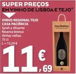 E.Leclerc Vinho regional tejo casa paciência promoção