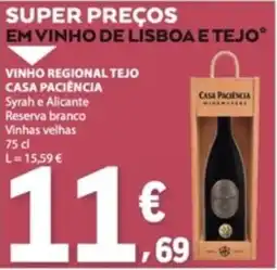 E.Leclerc vinho regional tejo casa paciência promoção