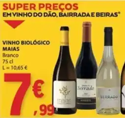 E.Leclerc Vinho biológico maías promoção
