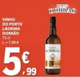 E.Leclerc Vinho do porto lágrima dorrão promoção