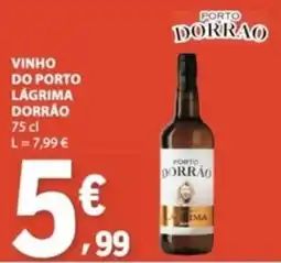 E.Leclerc Vinho do porto lágrima dorrão promoção