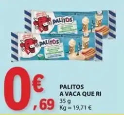 E.Leclerc Palitos a vaca que ri promoção