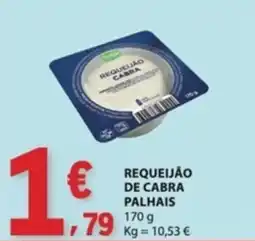 E.Leclerc Requeijão de cabra palhais promoção