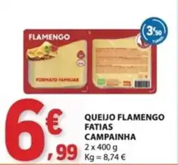 E.Leclerc Queijo flamengo fatias campainha promoção