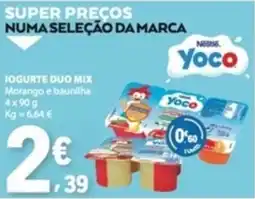 E.Leclerc Iogurte duo mix yoco promoção