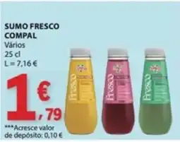 E.Leclerc Sumo fresco compal promoção
