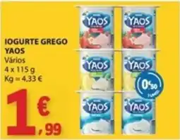 E.Leclerc Iogurte grego yaos promoção